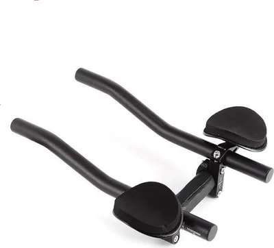 Image de Poignées de vélo en alliage d'aluminium Accoudoir de vélo Accoudoir Clip TT Guidon