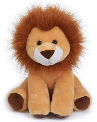 Imagen del producto de León de peluche de 25 cm, ideal para niños y bebés