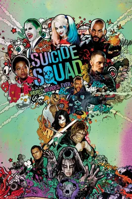 Obrázek produktu pro Empireposter 743589, 1 kusů, Komiks, Suicide Squad, One Sheet, Obdélník, Chlapec/děvče