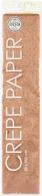 Image de Papier crépon Globos or rose, 50x250cm