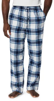 Immagine prodotto di A. Indumenti essenziali: Pantaloni pigiami da uomo in flanella, traspiranti (disponibili anche in taglie forti)