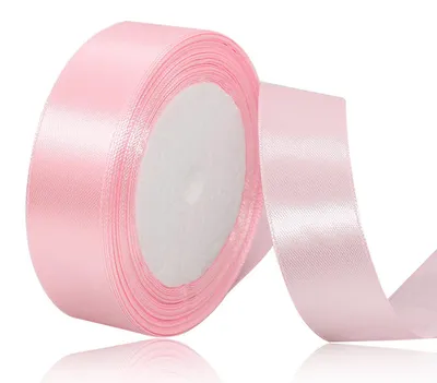 Productafbeelding van Hellroze Satinband 20mm x 22 meter voor decoratie en geschenken