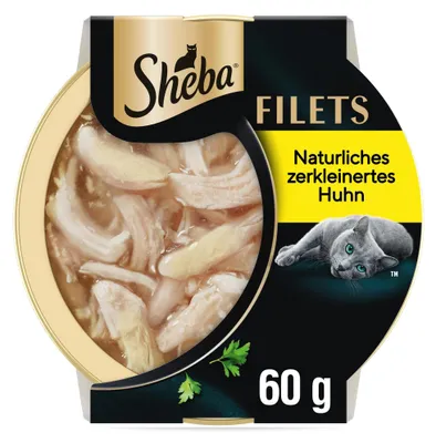 Obrázok produktu pre SHEBA® miska s kuracími filémi, prírodná, 16 x 60 g