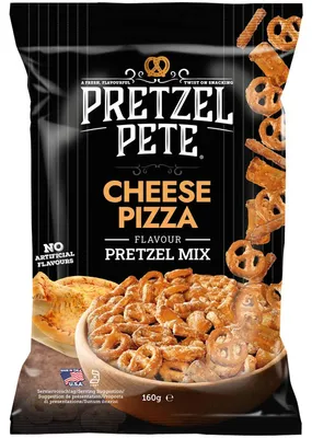 Produktbild von Pretzel Pete Pretzel Mix Cheese Pizza 160g