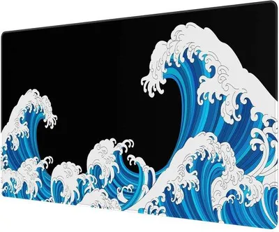 Produktbild von XXL-Mauspad für Gaming, 900 x 400 mm - wasserdicht - rutschfeste Gummibasis - die perfekte Unterlage für Gamer