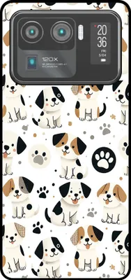 Zdjęcie produktu dla Etui na telefon Smartphonica odpowiednie dla Xiaomi Mi 11 Ultra z nadrukiem psa - tylna obudowa TPU z wzorem psa