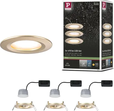 Produktbild von Paulmann LED Einbauleuchte Nova Basisset starr