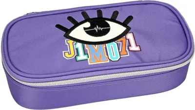 Obrázek produktu pro J1MO71 penál kulatý fialový || J1MO71 - Lisa & Lena