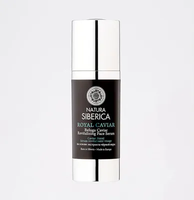 Obrázek produktu pro Natura Siberica Revitalizační sérum na obličej s královským kaviárem 30 ml