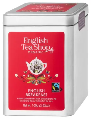 Produktbild von English Breakfast loser Tee in einer 100g-Dose ENGLISH TEA SHOP