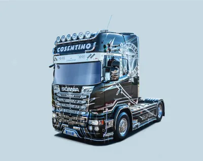 Produktbild von Italeri Scania R730 Streamline, LKW-/Anhänger-Modell, Montagesatz, 1:24, Scania R730 Streamline, Unisex, Kunststoff