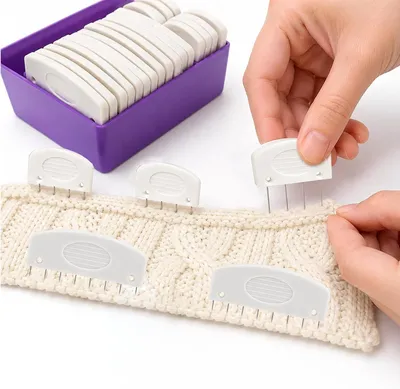 Produktbild von Kammnadeln zum Spannen, 20 Stück, Strickblockierkamm