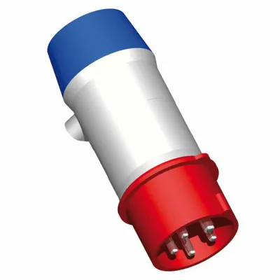 Produktbild von BALS Adapterstecker 16A, 5p, 400V, 6h, IP44