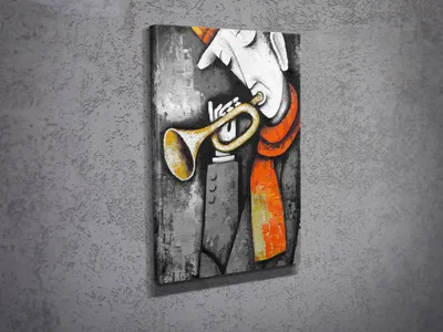 Image de Wallity, DC013- MJS1213, Multicolore, Tableaux sur toile, 30 x 40 cm, 100 % toile
