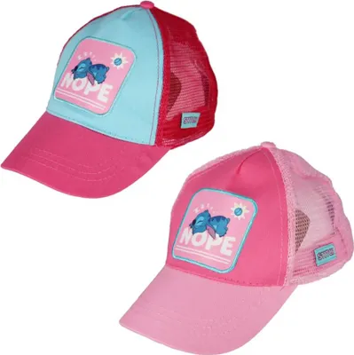 Produktbild von Disney Stitch Kinder Mädchen Basecap Baseball Kappe Mütze – Rosa / 52