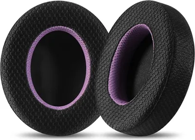 Obrázek produktu pro INF Náhradní náušníky pro sluchátka Philips SHP9500 - Černá fialová