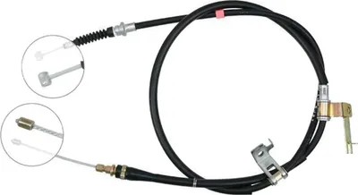 Produktbild von A.B.S. Handbremsseil Seilzug Feststellbremse für MAZDA 323 F VI (BJ) Hinten Links K19547
