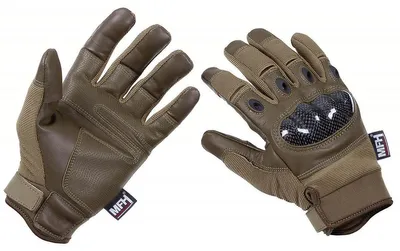 Produktbild von Tactical Outdoor Handschuhe, "Mission" coyote tan L