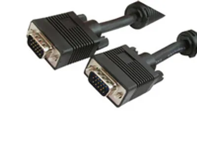 Produktbild von MediaRange MRCS126, VGA (D-Sub), VGA (D-Sub), Männlich/männlich, Schwarz