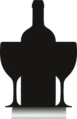 Obrázok produktu pre Securit Stolová popisovacia tabuľa LEAF AND GLASS s popisovačom, hliníkový stojan