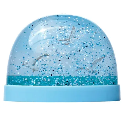 Produktbild von Möwe und Boje Große Glitzer Schneekugel
