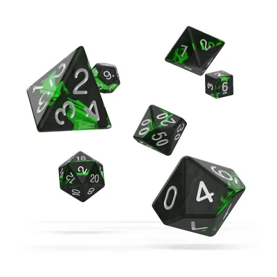 Produktbild von Oakie Doakie Dice Würfel RPG-Set Enclave - Emerald (7)