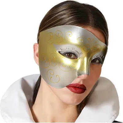 Immagine prodotto di Maschera Atosa Oro Oro Taglia Unica