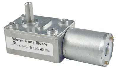 DC Schneckengetriebemotor 370WG 6V 160 U/min DIY