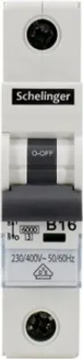 Obrázok produktu pre Nadprúdový istič SCHELINGER 6KA 1P C 63A
