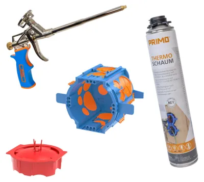 Obrázek produktu pro Termo plechovka THDS-70-S3 - Krabice pod omítku 73x105mm P726S3