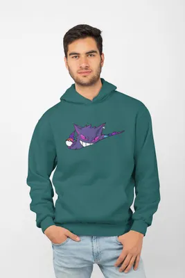 Produktbild von D&B Uni Hoodie AN00009 Pokemon Dunkles Türkis-Größe S