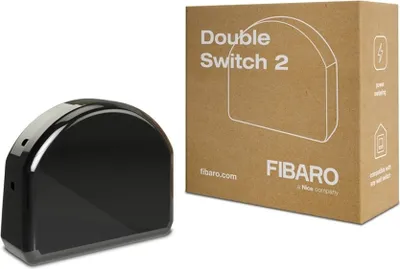 Produktbild von FIBARO - Z-Wave Relais Unterputzeinsatz 2 x 1,5 kW Gen5;  FIBEFGS-223