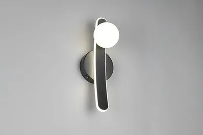 Productafbeelding van Wandlamp Napoli zwart