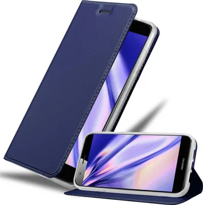 Produktbild von Cadorabo Handyhülle für Huawei ASCEND G7 PLUS / G8 / GX8 Schutz Hülle in Blau Cover Etui Book Case Booklet