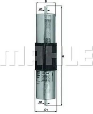 Immagine prodotto di Filtro carburante KNECHT KL 66