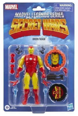 Produktbild von Marvel Legends Series Secret Wars Iron Man, 4 Jahr(e), Mehrfarbig