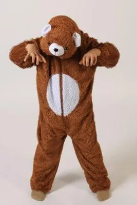Produktbild von Bärenkostüm für Kinder Gr. 110 - 128, Größe:110/116