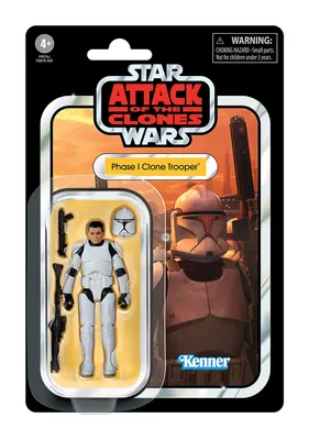 Produktbild von Star Wars The Vintage Collection Phase I Clone Trooper, 4 Jahr(e), Mehrfarbig