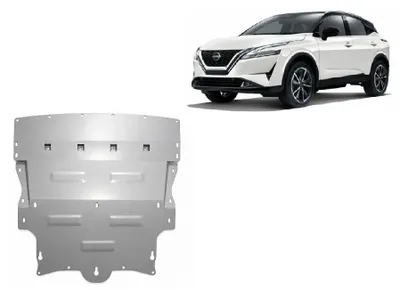 Produktbild von Aluminium  Unterfahrschutz Nissan Qashqai J12  - 2021 - 2026