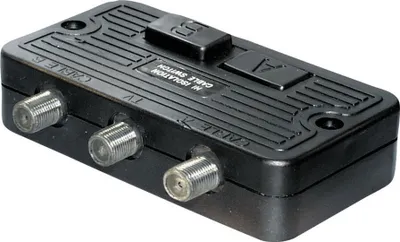 Produktbild von Umschalter / Switch für BK- und SAT-Anlagen F-Buchse - 2x F-Buchse
