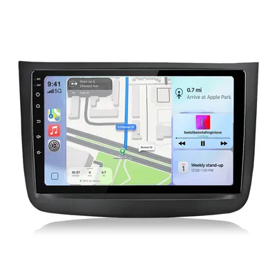 Produktbild von Hexinex 10 Zoll Autoradio Carplay Android Auto 2+64GB Für Mercedes-Benz Vito Viano W639 2010-2015 GPS Navi WiFi BT SWC FM RDS DSP 2DIN DAB+