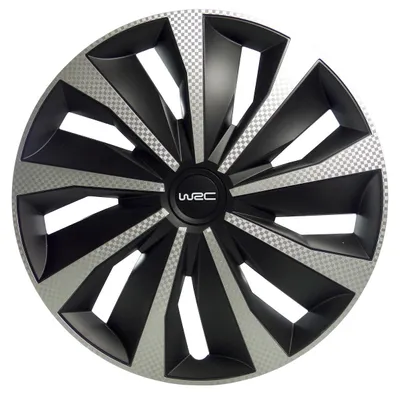 Produktbild von WRC Box 4 Radkappen 14 Carbon Style