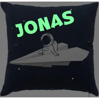Produktbild von Kinderkissen, Kissen, Zierkissen, Kuschelkissen, Dekokissen, Astronaut