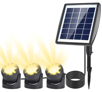 Obrázok produktu pre Solárne záhradné svetlo odolné voči vode 2200mAh solárne svetlo pre záhradnú krajinu