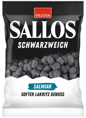 Produktbild von Sallos Schwarzweich Salmiak 200g