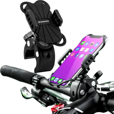 Zdjęcie produktu dla Fit4Med | uchwyt rowerowy - obrotowy uchwyt rowerowy na telefon 360° Blashorn
