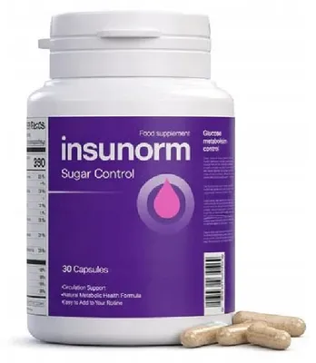 Immagine prodotto di Insunorm – Supporto quotidiano per l'alimentazione e il metabolismo, 30 capsule