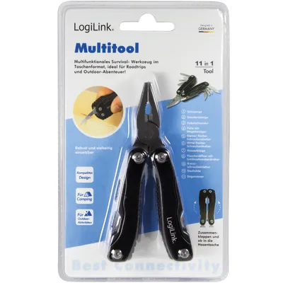 Image de LogiLink Professional WZ0044 LogiLink Multitool, 11 outils en 1