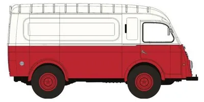 Produktbild von Brekina Renault 1000 KG weiss, rot, 1950, 14663