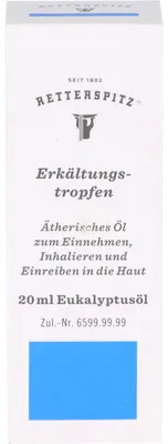 Produktbild von Retterspitz Erkältungstropfen, 20 ml ätherisches Öl